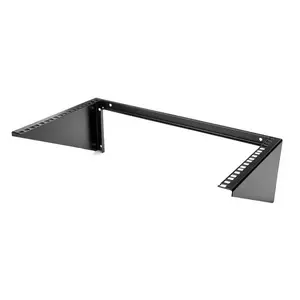 StarTech.com 6U Wall Mount Patch Panel Bracket, 19-inch Steel Vertical Mounting Bracket for Networking and Data Equipment