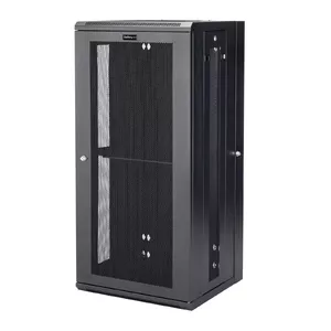 StarTech.com RK2620WALHM Настенный сетевой шкаф 4-стоечный 26U с полкой 1U 19 дюймов Шарнирная стойка для серверного и AV оборудования