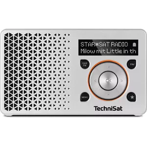 TechniSat DigitRadio 1 Pārnesams Digitāls Oranžs, Sudrabs