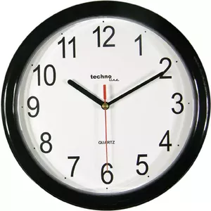 Technoline WT 600 wall clock Quartz wall clock Circle Black