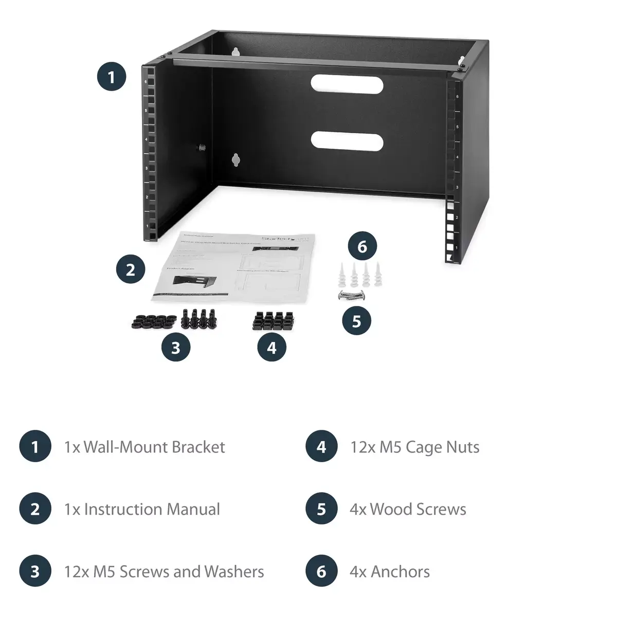 Wall Mount Rack StarTech.com 6U Photo 14