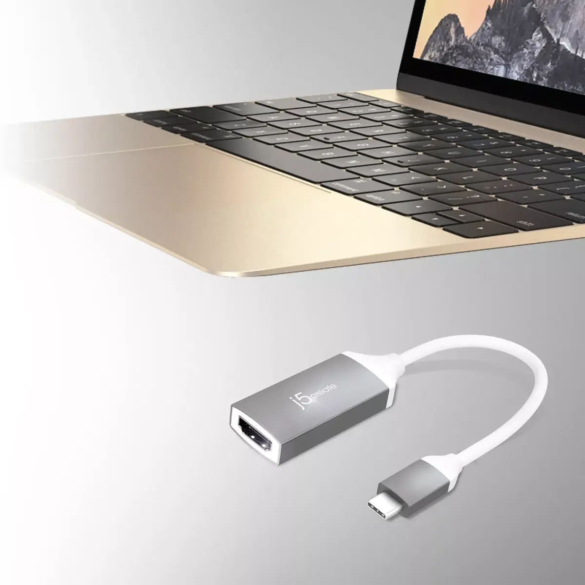 USB-C to 4K HDMI Adapter j5create JCA153G-N Photo 7