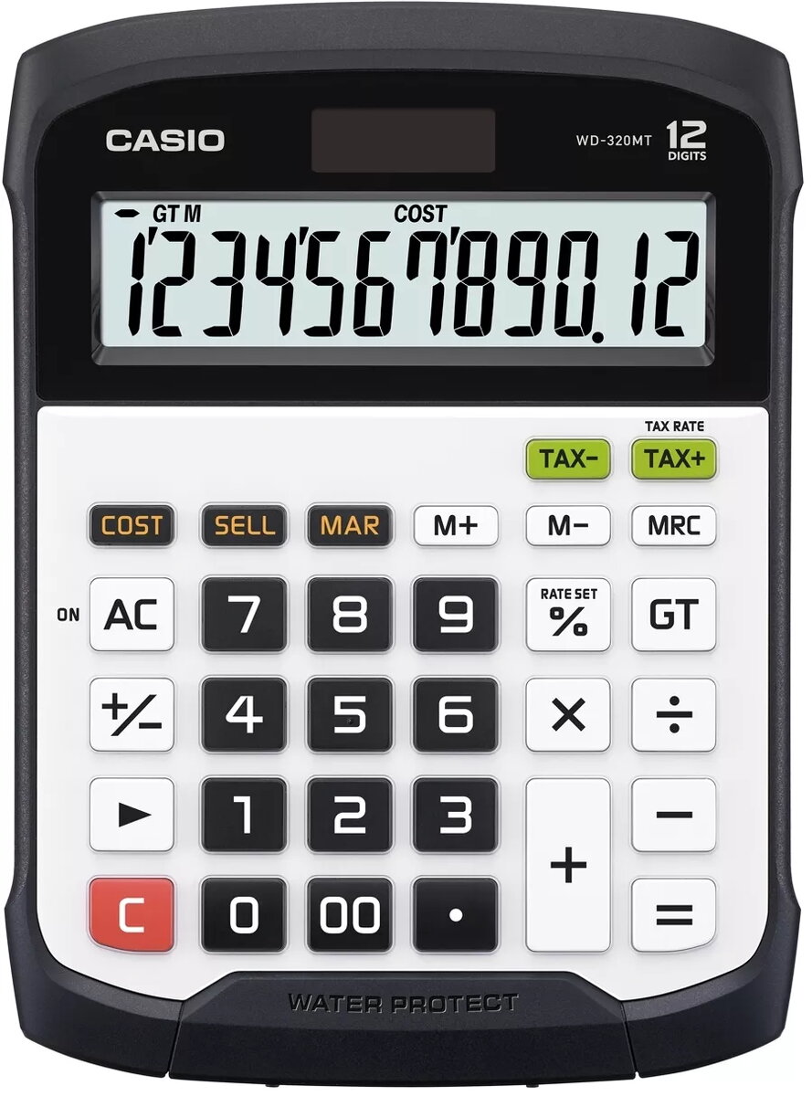 Galda finanšu kalkulators CASIO WD-320MT —