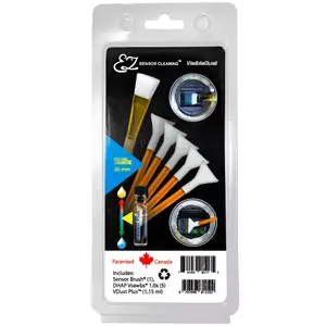 Набор для чистки visible dust EZ Plus для цифровых камер, 1.15 мл, 7 шт. (блистер)