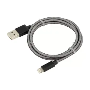 Lightning cable ANSMANN 1700-0045, 1 m, Lightning to USB-A, grey