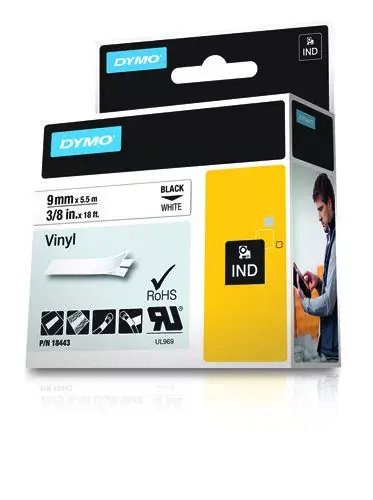 Виниловые этикетки DYMO IND 18443 Photo 2