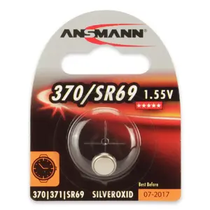 Vienreizējā baterija Ansmann 1516-0018 Silver-Oxide 1.5V 10mm