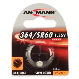 Vienreizējā baterija Ansmann 1516-0022 Silver-Oxide 1.5V 7mm