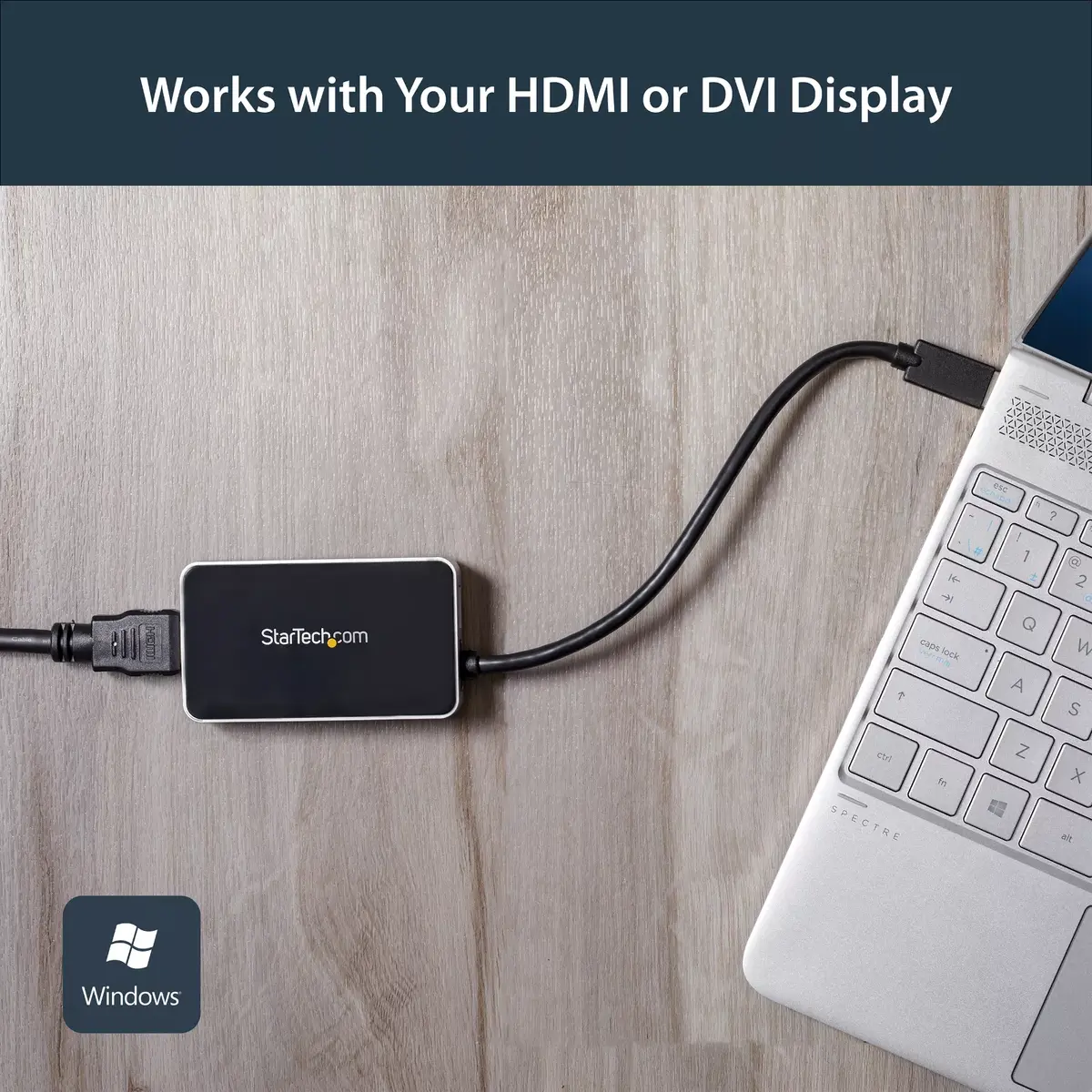 USB 3.0 uz HDMI adapteris StarTech.com USB32HDEH Photo 10