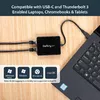USB-C uz diviem gigabitu Ethernet adapteri StarTech US1GC301AU2R Photo 7