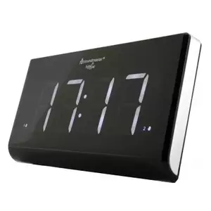 Soundmaster UR8400 Clock Radio with Analog Tuner and LED Display