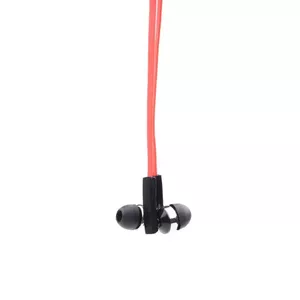 Gembird Porto Headphones Wired In-ear Calls/Music Black, Red