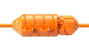 Cable box Tether Tools JerkStopper Floor Cable box Orange — 1 pc, floor-mounted cable protection