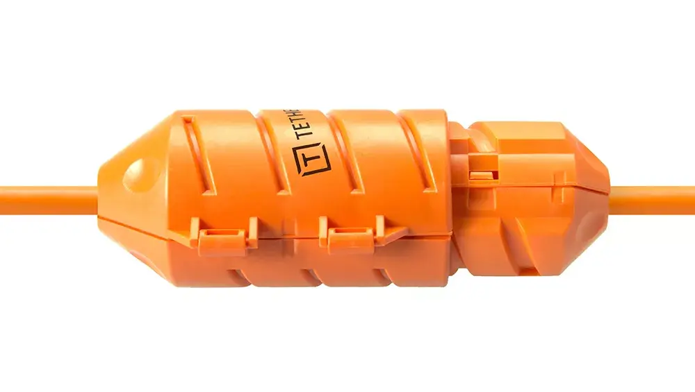 Tether Tools JerkStopper Floor Cable box — Orange Photo 6