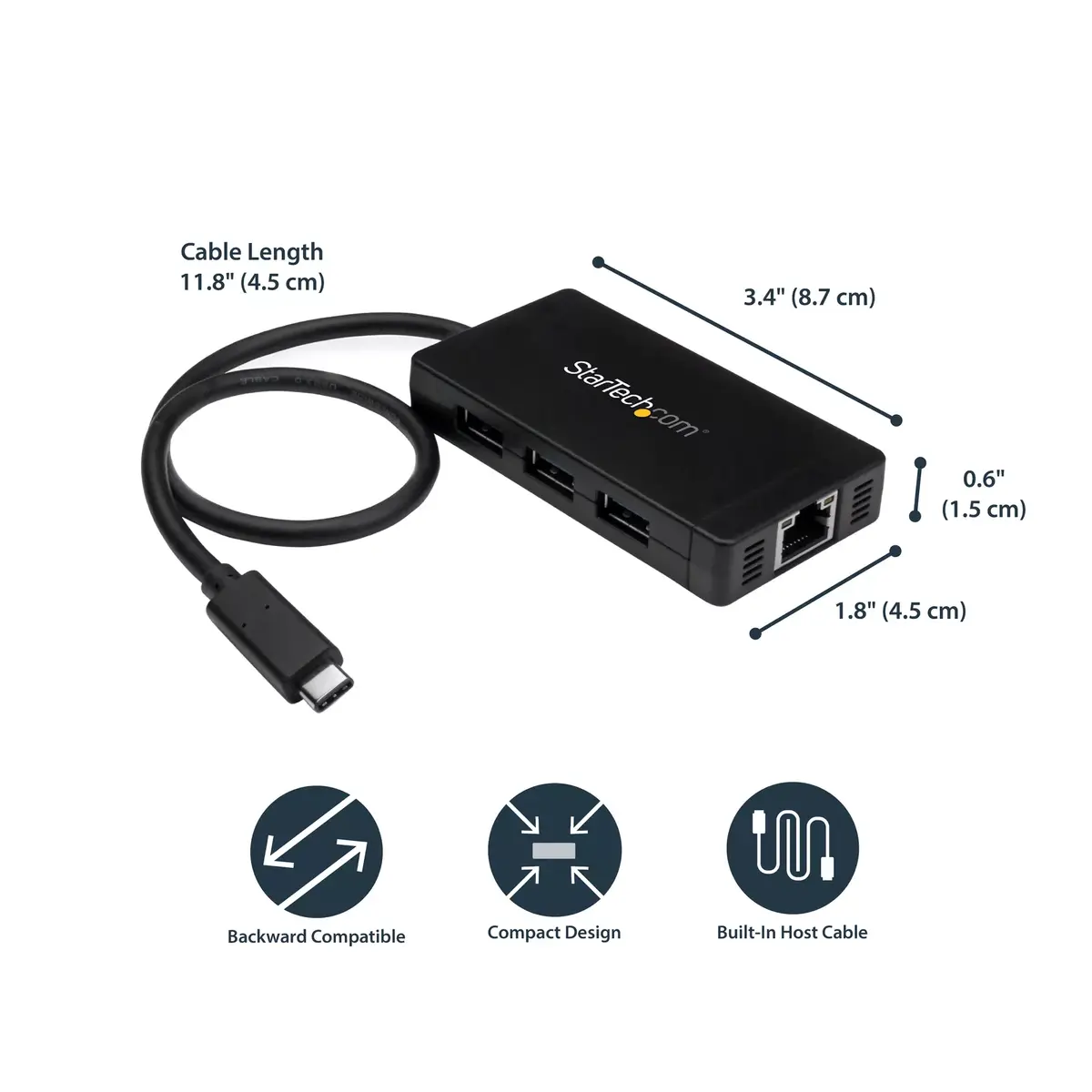 USB хаб StarTech.com HB30C3A1GE Photo 11