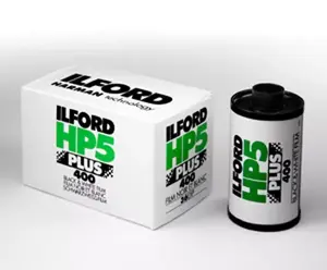 Black-and-white film Ilford HP5 PLUS 35mm (general-purpose high-speed B&W film)