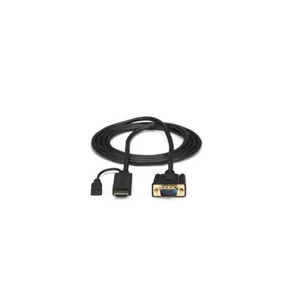 HDMI uz VGA aktīvais adaptera kabelis StarTech HD2VGAMM10 Photo 2