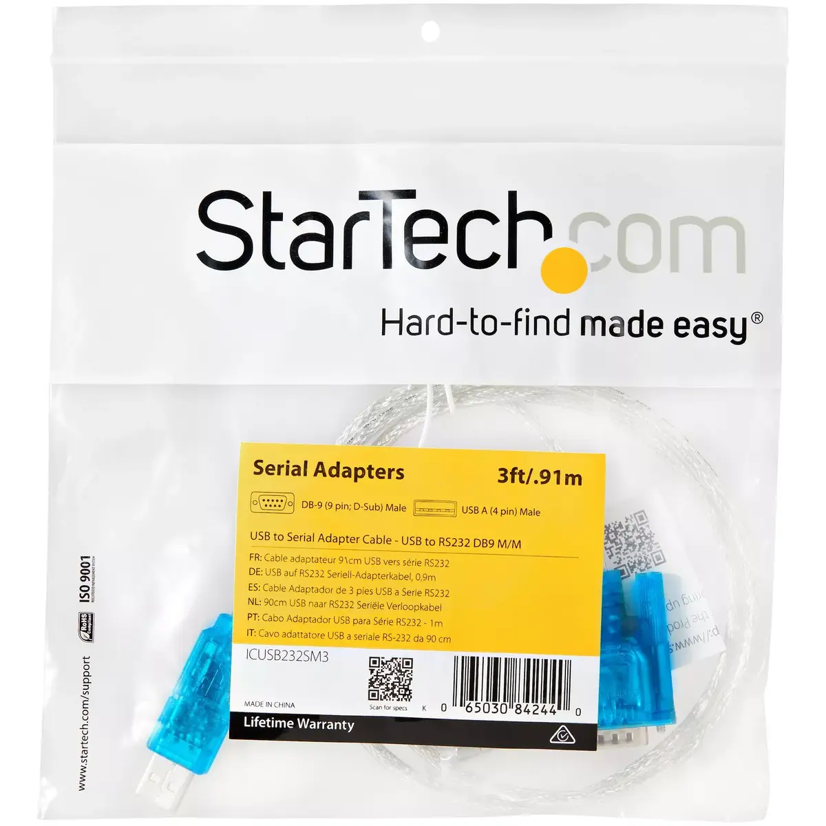 USB uz RS232 adaptera kabelis StarTech ICUSB232SM3 Photo 5