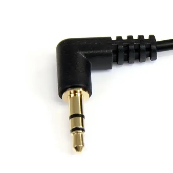 StarTech MU3MMS2RA 3.5mm Right Angle Audio Cable Photo 2