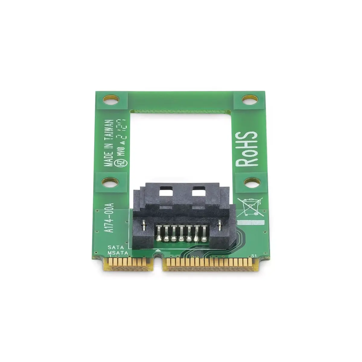 SATA Drive to mSATA Host Adapter StarTech MSAT2SAT3 Photo 3