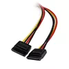 Barošanas kabeļa adapteris StarTech.com PYO2LP4SATA Photo 3