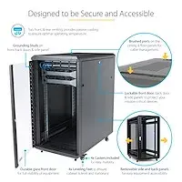 4-Post серверный шкаф StarTech RK2236BKF Photo 15