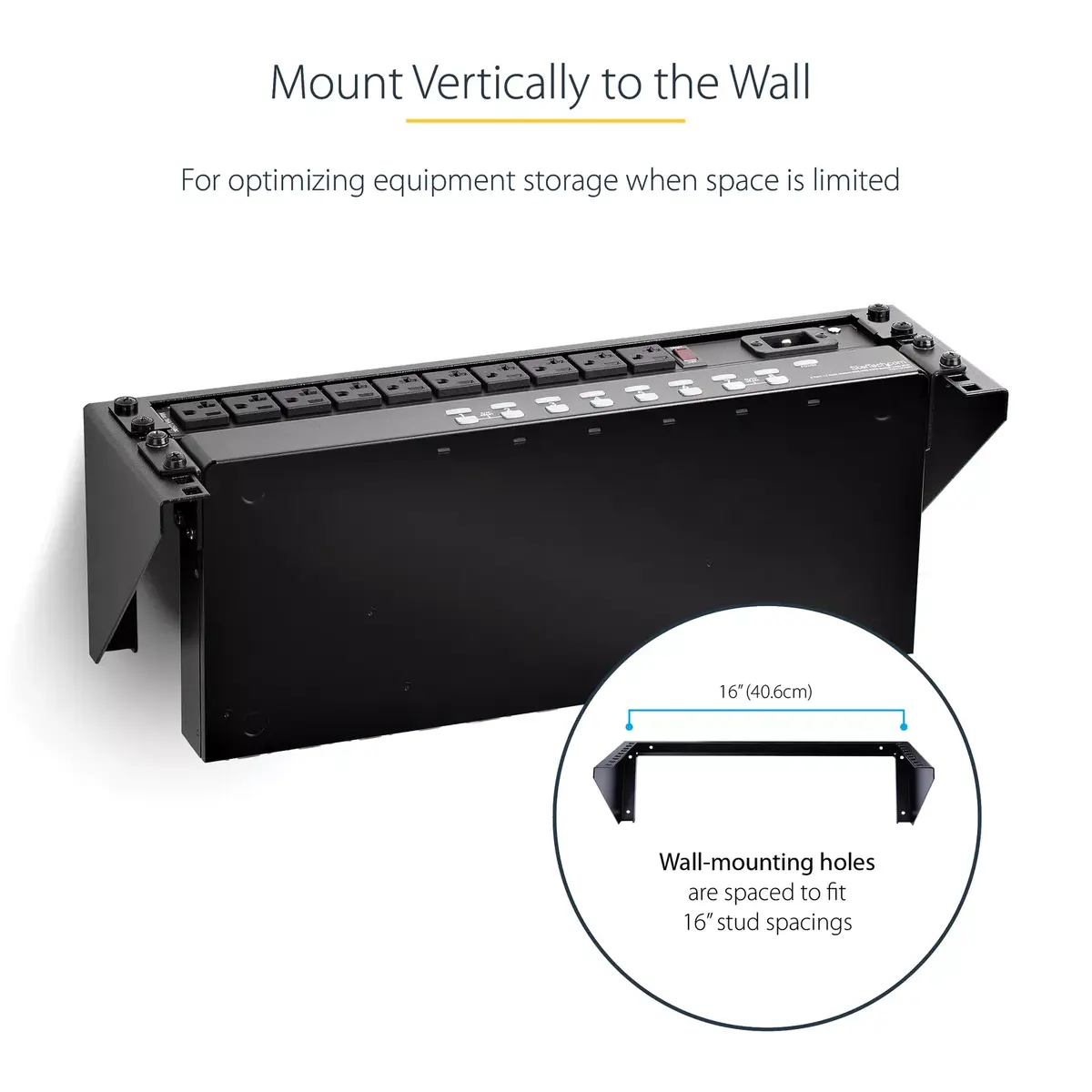 Wall Mount Rack StarTech RK319WALLV Photo 9