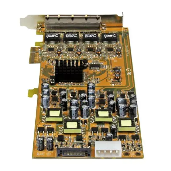 StarTech 4-портовая Gigabit PoE PCIe сетевая карта Photo 2