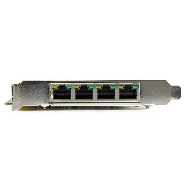 StarTech 4-портовая Gigabit PoE PCIe сетевая карта Photo 3