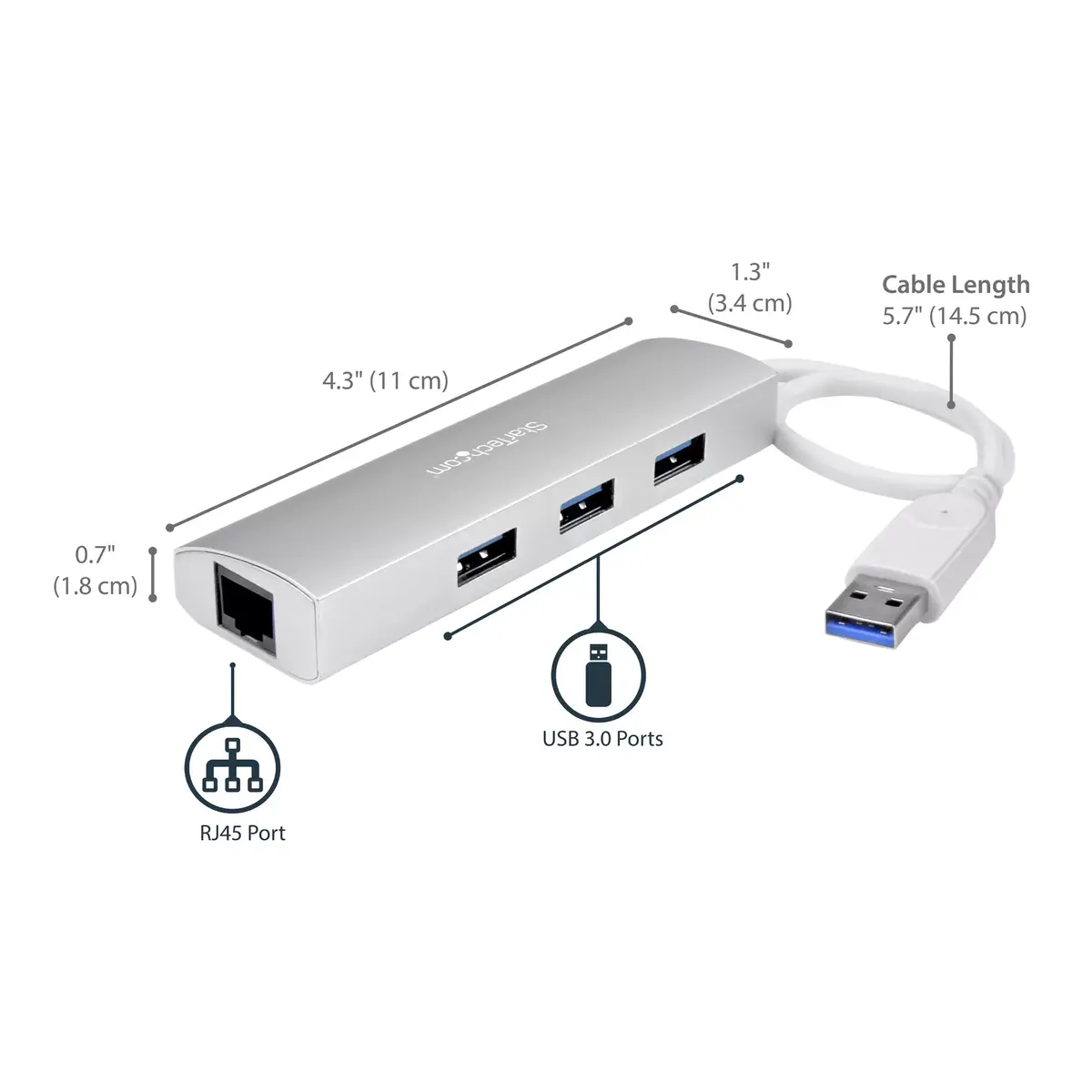 USB хаб StarTech.com ST3300G3UA Photo 7