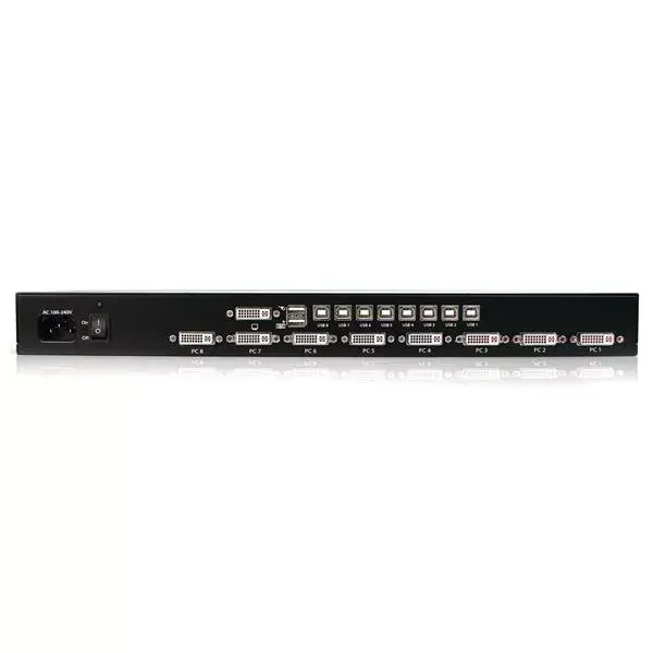 KVM slēdzis StarTech.com 8 Port 1U Rackmount DVI USB Photo 3