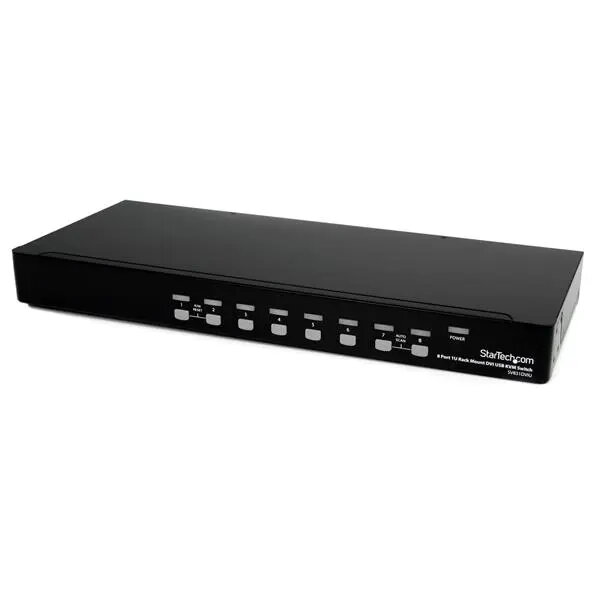 StarTech SV831DVIU 8 portu 1U skapī
