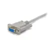StarTech sēriju null-modema kabelis 3 m DB9(F)-DB25(M) Photo 2
