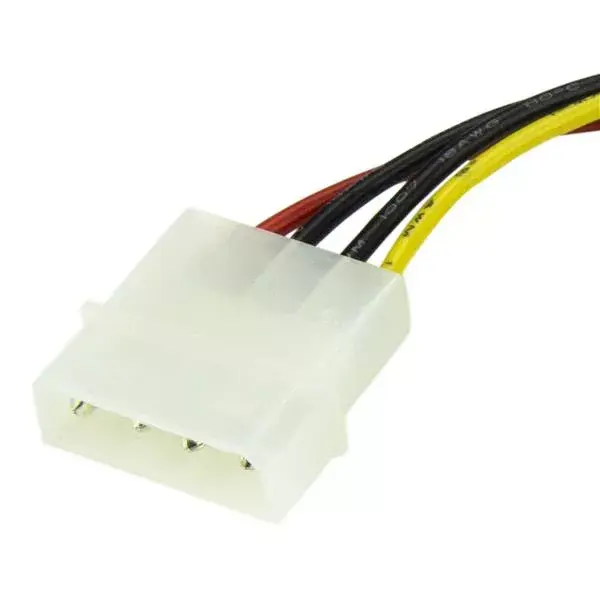 Power Cable Adapter StarTech.com 6in 4 Pin LP4 to SATA Photo 2