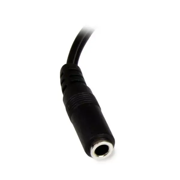Audio Cable StarTech.com 6in 3.5mm Female to 2x RCA Male Photo 2