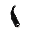 Audio Cable StarTech.com 6in 3.5mm Female to 2x RCA Male Photo 2