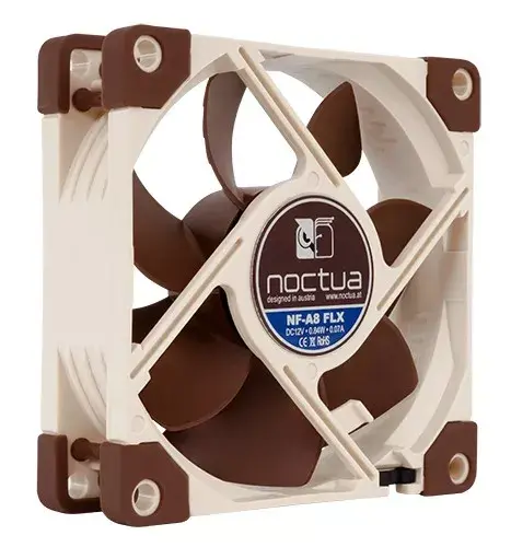 Ventilators Noctua NF-A8 FLX 80 mm Photo 2