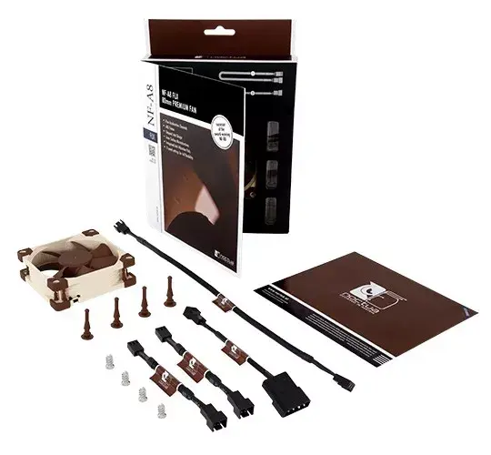 Ventilators Noctua NF-A8 FLX 80 mm Photo 5