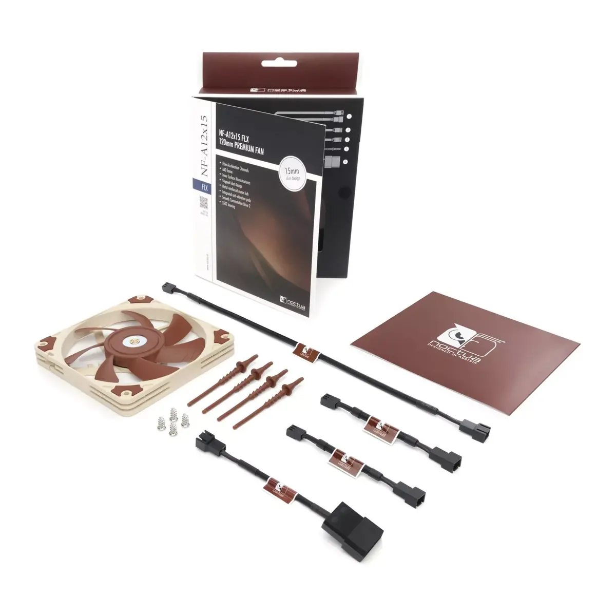 Noctua NF-A12x15 FLX 120 мм вентилятор Photo 4