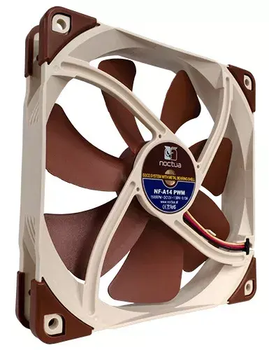 Noctua NF-A14 PWM 140 mm ventilators Photo 2