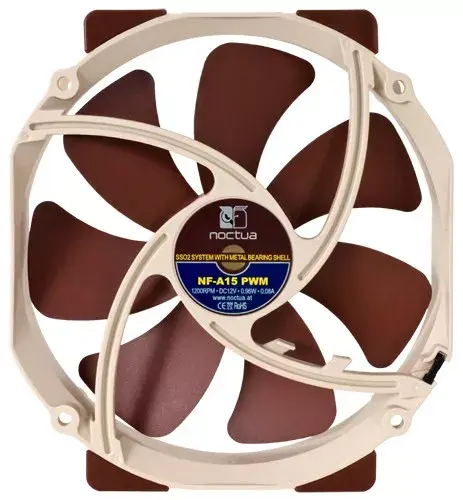 Noctua NF-A15 PWM 140 mm ventilators Photo 4