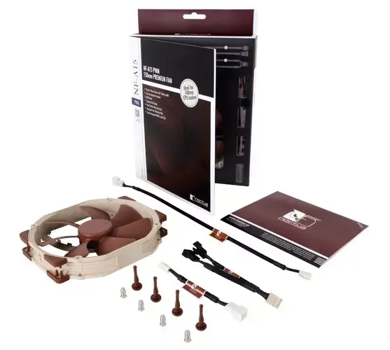 Noctua NF-A15 PWM 140 mm ventilators Photo 5