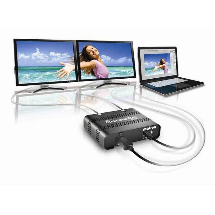 Ноутбук 2 монитора hdmi. Matrox dualhead2go. Адаптер dualhead2go: 2 монитора + ноутбук. Dualhead2go Analog Edition. Matrox triplehead2go 12 штук.