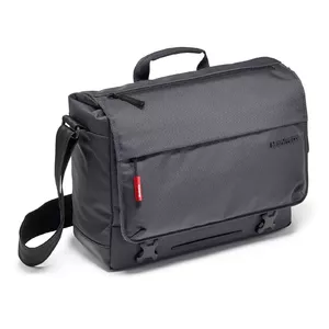 Messenger camera case Manfrotto MB MN-M-SD-10 — shoulder strap, fits 12" notebook/tablet, fibre, 0.88 kg, Black/Grey