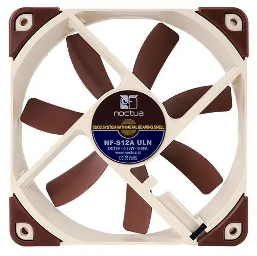 Noctua NF-S12A ULN 120 mm ventilators Photo 4