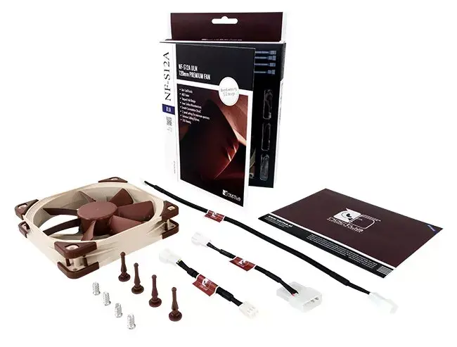 Noctua NF-S12A ULN 120 mm ventilators Photo 5