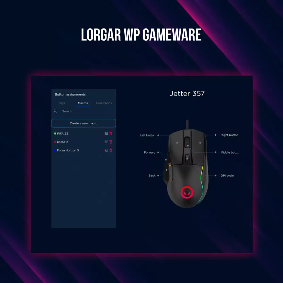 Мышка Lorgar Jetter 357 Photo 8