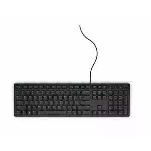 Проводная клавиатура Dell KB216 USB AZERTY JD03G — USB-подключение, раскладка AZERTY
