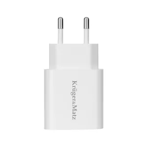 Сетевой адаптер Kruger & Matz 1×USB‑C PD 3.0 18W — KM0850 (однопортовое USB‑C зарядное устройство)