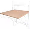Скамья BenchK 110 коричневая 62×58 см Photo 2